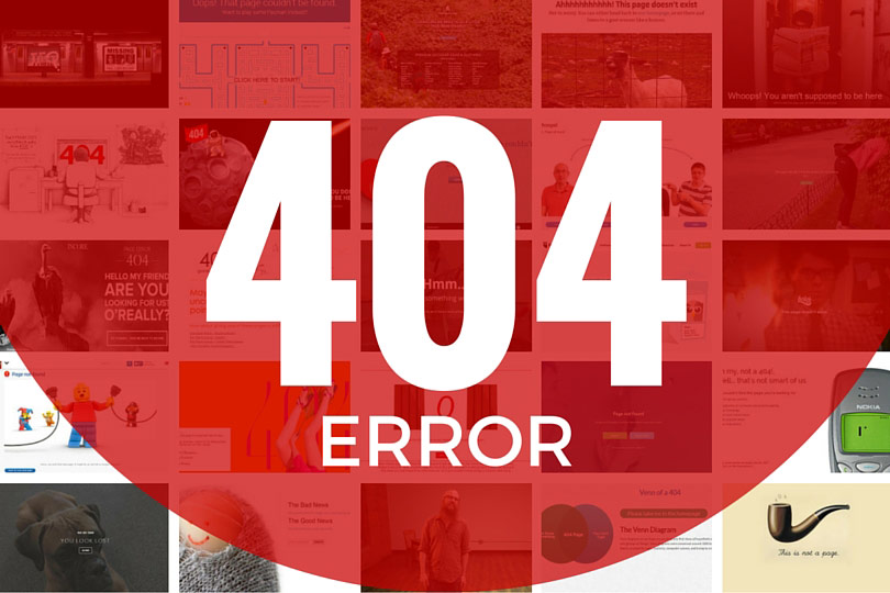 25 of the Best 404 Error Pages