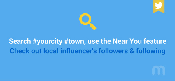 Search locally on Twitter